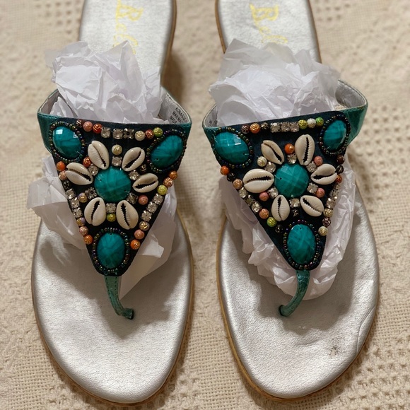 Wedge cork sandals - Picture 1 of 3